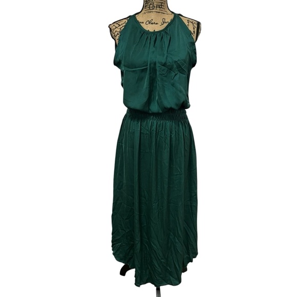 Shebird The Emma One & Done Satin Bra Dress Emerald Green Size 5 Medium/Large - Picture 9 of 9
